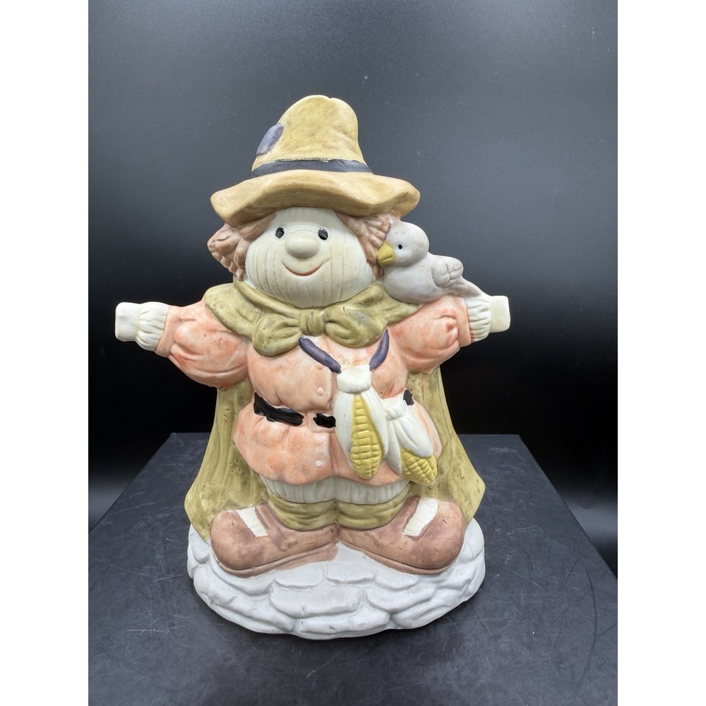 🎃 OCI Omnibus Scarecrow Votive Candle Holder – Vintage – UC ✨